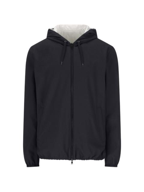 zip hooded jacket