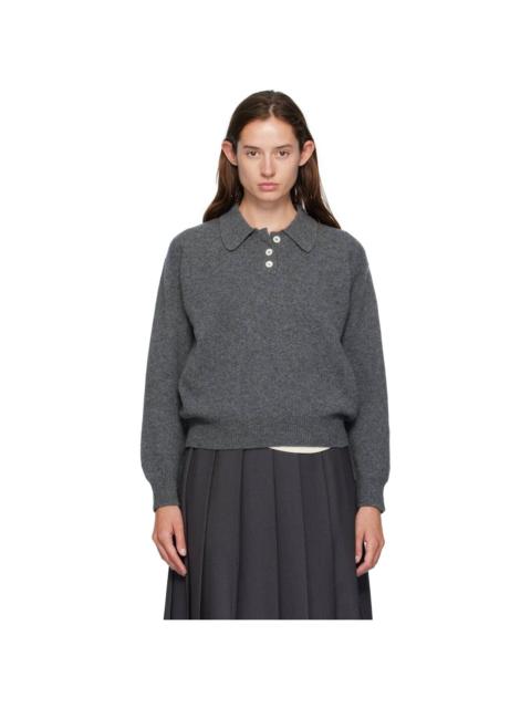 Gray Edith Polo