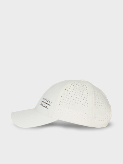 Paul Smith + Castore - White Technical Cap