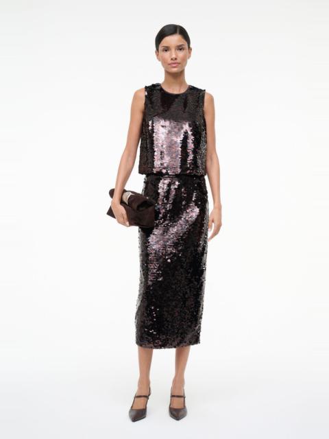 STAUD SERAPHINA TOP ESPRESSO BLACK