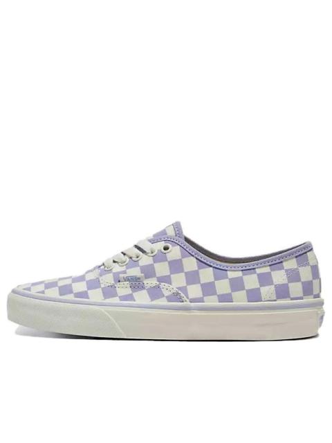 Vans Authentic Checkerboard Shoes 'White Purple' VN000BW5LLC