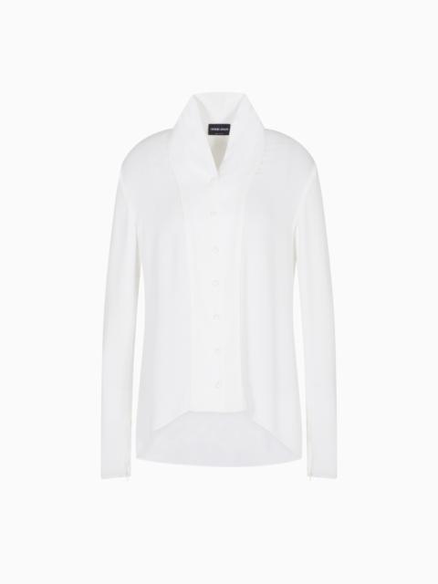 TRIPLE SILK GEORGETTE SHIRT