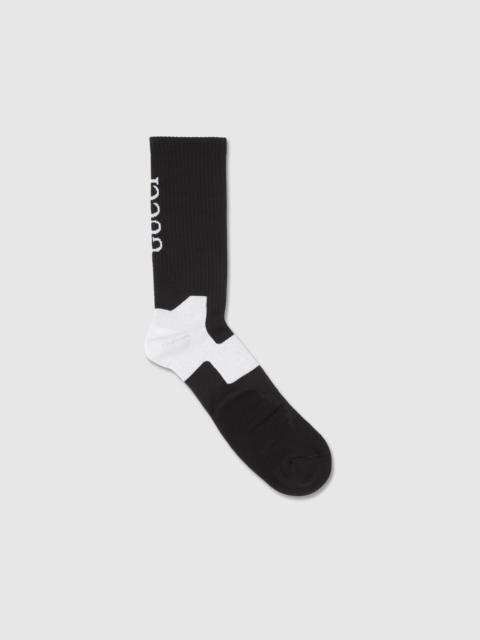 Cotton socks with embroidery