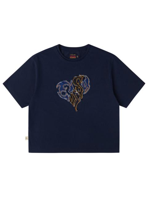 Evisu Denim Appliqué T-Shirt