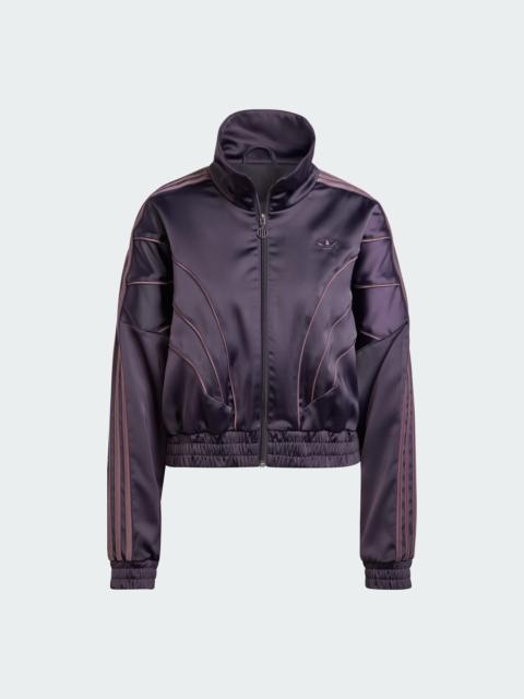 adidas Piping Loose Crop Track Top | REVERSIBLE