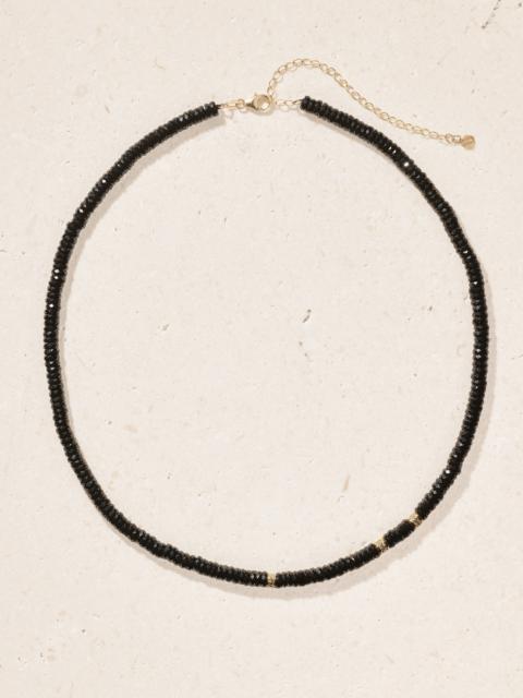 14-karat Gold, Diamond And Spinel Necklace