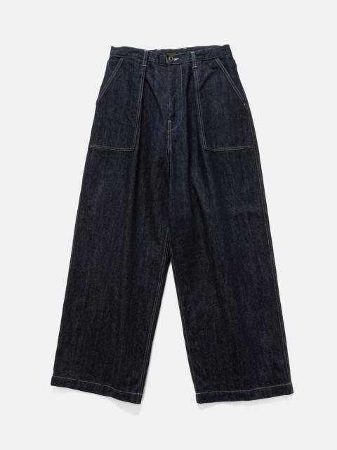 14oz Denim FATIGUE Baggy Pants Indigo