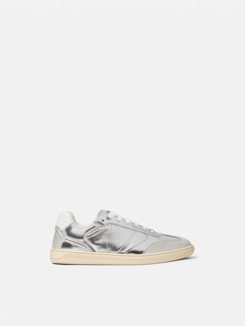 Greca Court Metallic Sneakers