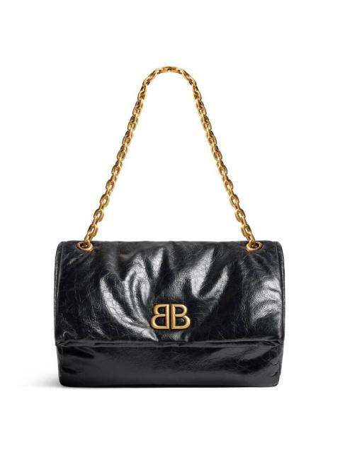 Women's Monaco Medium Chain Bag  in Black
