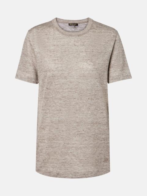 Gargano linen jersey T-shirt