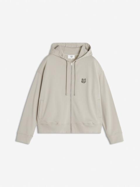 BOLD FOX HEAD PATCH FULLZIP OVERSIZE HOODIE