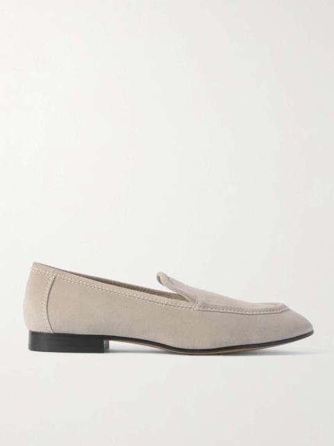 Suede loafers Stone