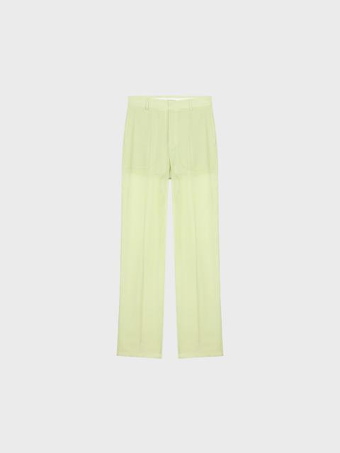 SEE-THROUGH GEORGETTE PANTS