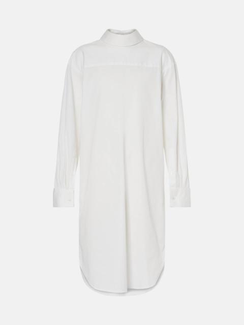 Cotton poplin minidress