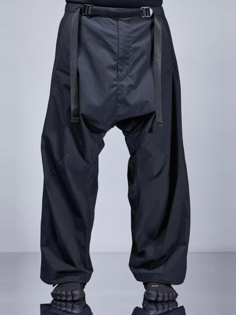 P30BL-E Encapsulated Nylon Ultrawide Drawcord Trouser Black