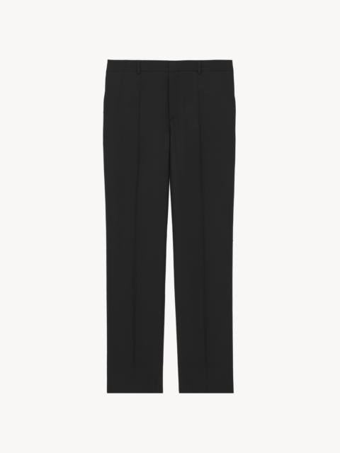 SLIM-FIT PANTS IN WOOL GABARDINE