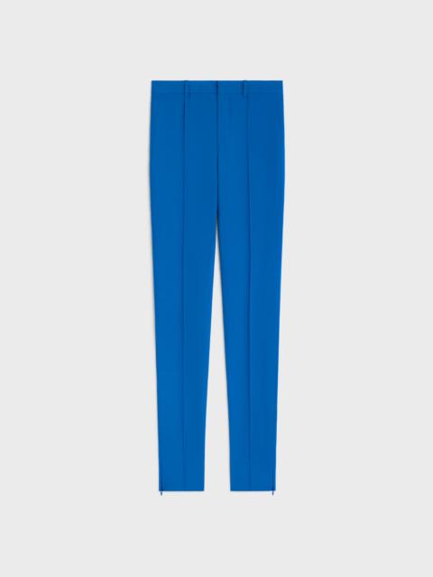 slim trousers IN stretch wool gabardine