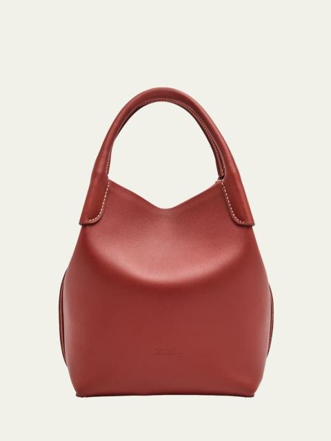 Bale Leather Top-Handle Bag