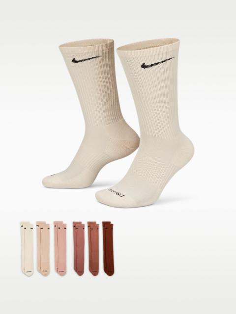 Nike Everyday Plus Cushioned Training Crew Socks (6 Pairs)