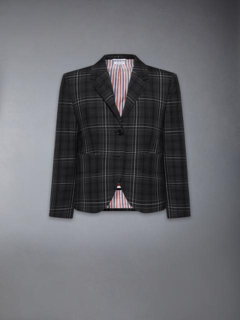 WINDOWPANE PLAID COOL WOOL SPORTCOAT
