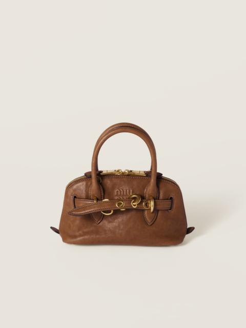 Aventure mini nappa leather bag