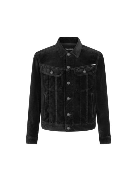 VELVET ICON DENIM JACKET