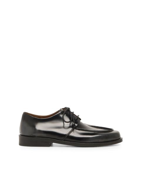 calf leather derby shoes