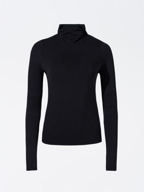 Seamless Hooded Base Layer Top