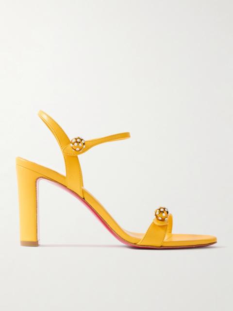 Atmospheria 85 Embellished Leather Sandals