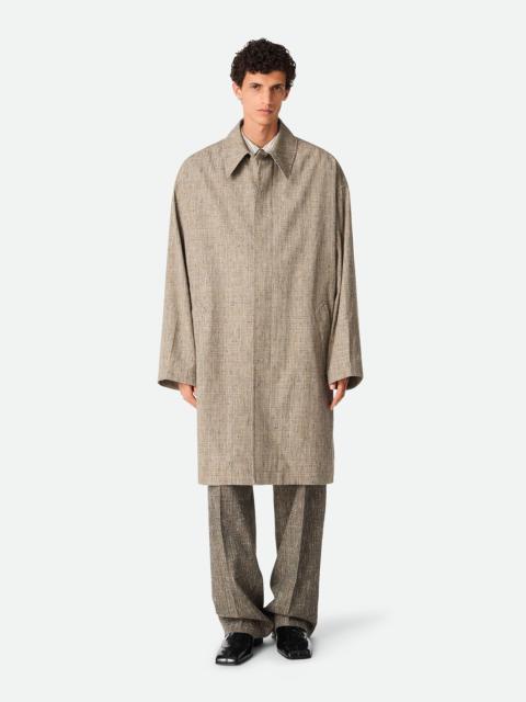 Fleck Viscose Coat