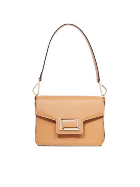leather small flap bag