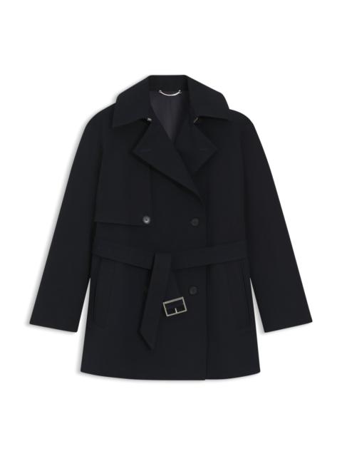 BELTED TRENCH COAT IN COTTON