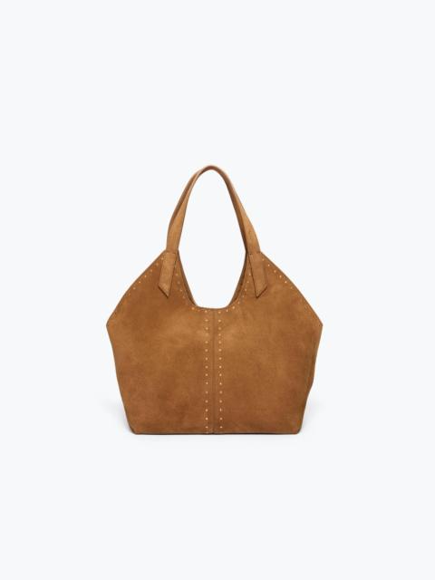 ABIGAIL SUEDE TOTE