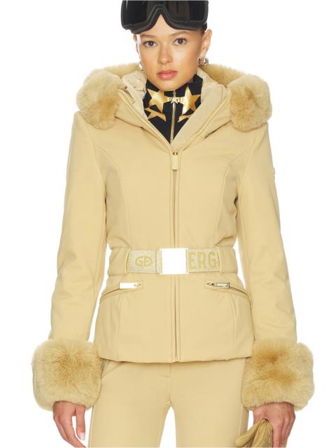 Prezioso Faux Border Ski Jacket