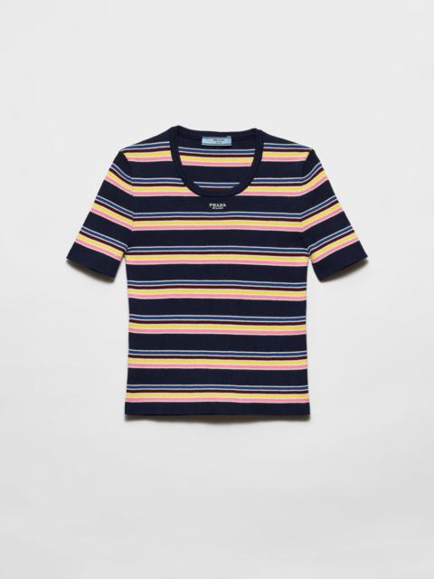 Cotton crew-neck sweater