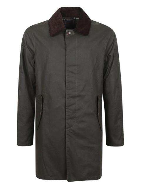 x Baracuta corduroy-collar coat