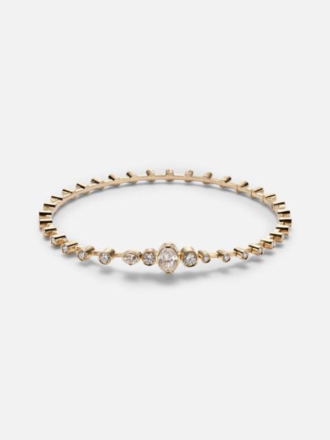 Bracelet De Sky 18kt gold bracelet with diamonds