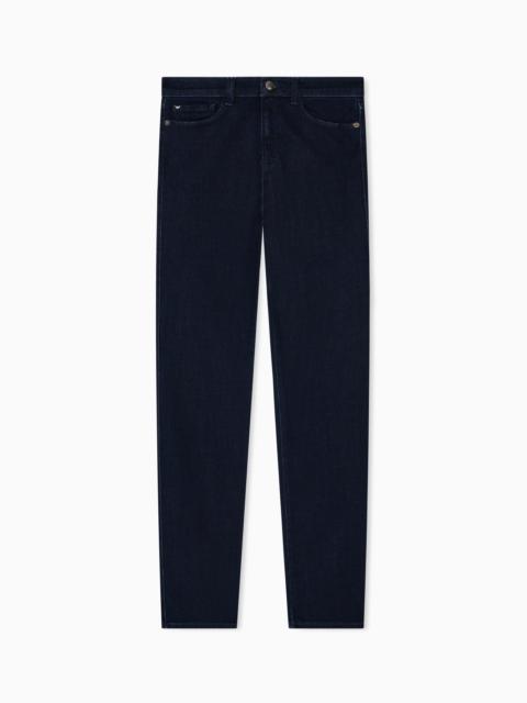 J20 high-waisted super skinny leg jeans in Lyocell denim