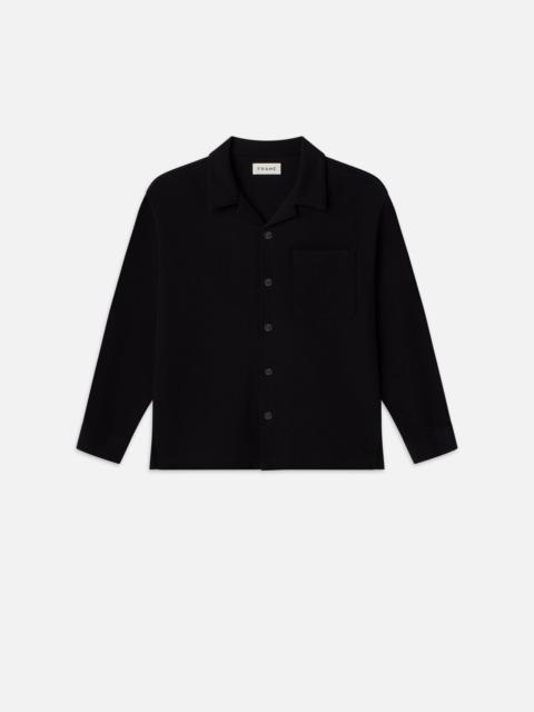 Duo Fold Relaxed Shirt in Black