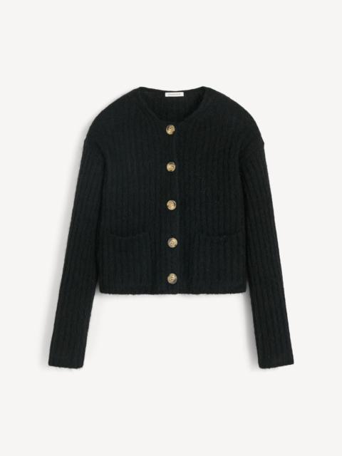 Cierrou Rib cardigan