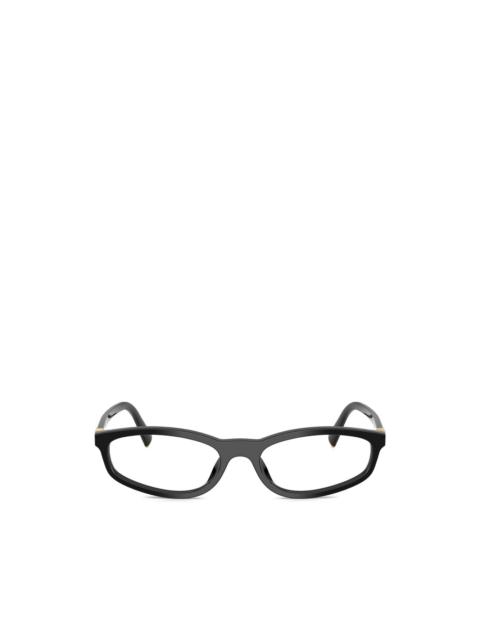 oval-shape glasses