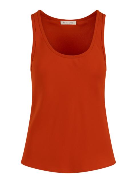 Adau Silk Tank Top orange