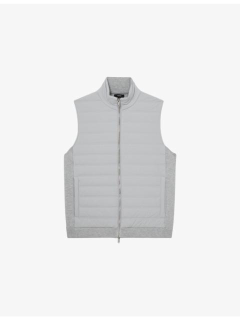 Newford Zip-Through Stretch-Woven Gilet