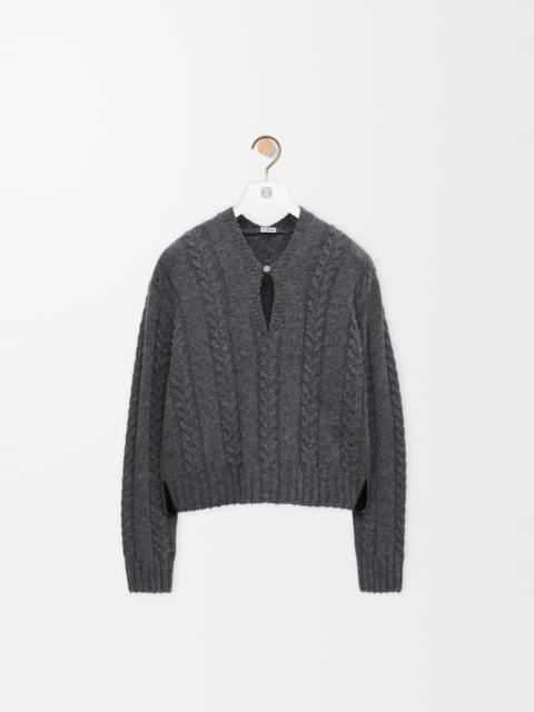 Sweater in wool