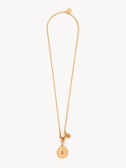 THE CHLOÉ MEDALS PENDANT NECKLACE