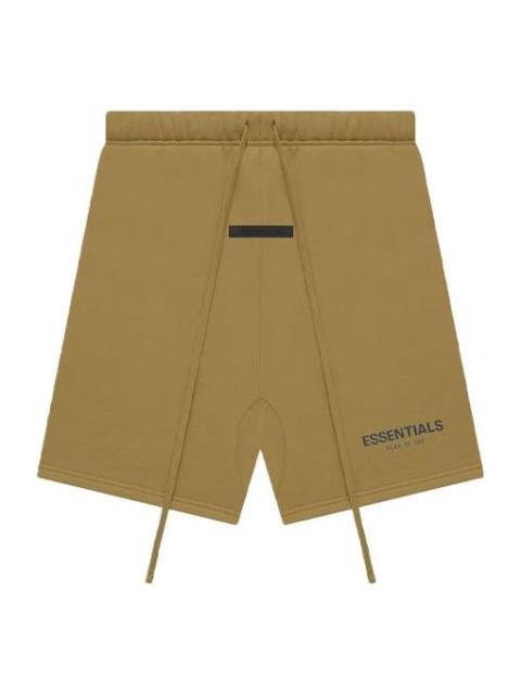 Fear of God Essentials FW21 Sweatshorts 'Amber' FOG-FW21-021