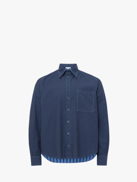 PATCHWORK STRIPED SHIRT