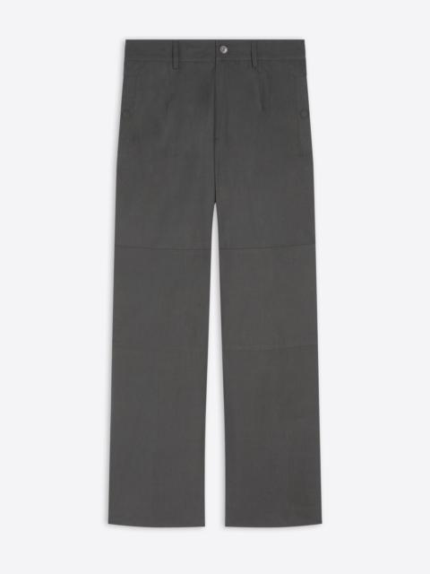WIDE COTTON POPLIN PANTS
