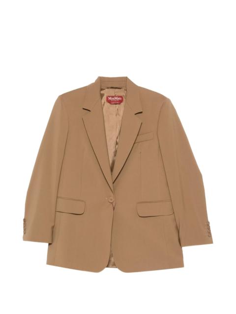 Max Mara Studio Mstbalco Button Blazer