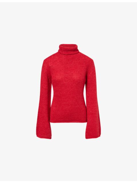 Grove Turtleneck Alpaca Wool-Blend Jumper